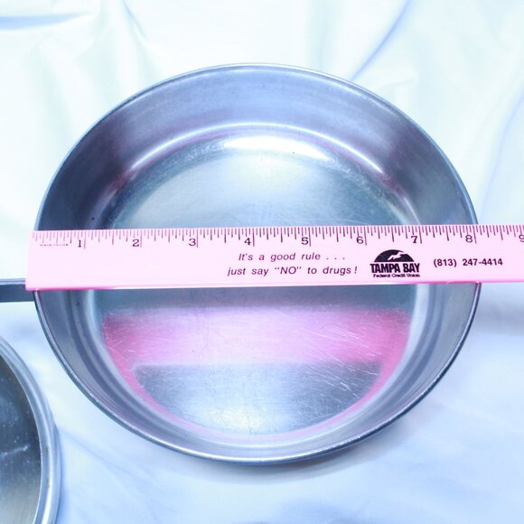 Revere Ware 1801 Copper Bottom 8 Inch Frypan With Lid - Riverside, CAL - Picture 13 of 15